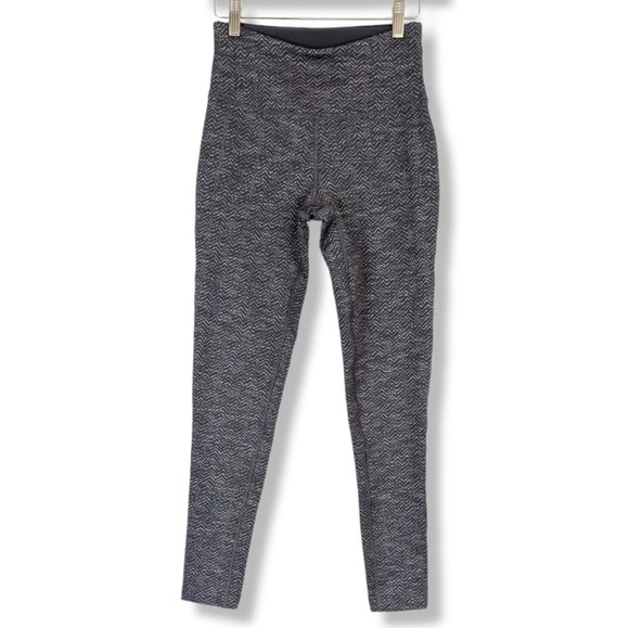 Mondetta Performance Luxury Leggings XS Black Gray NWOT Highrise - Picture 1 of 13